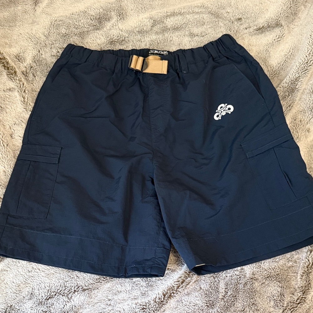 Onepiece Navy Blue Athletic Shorts
